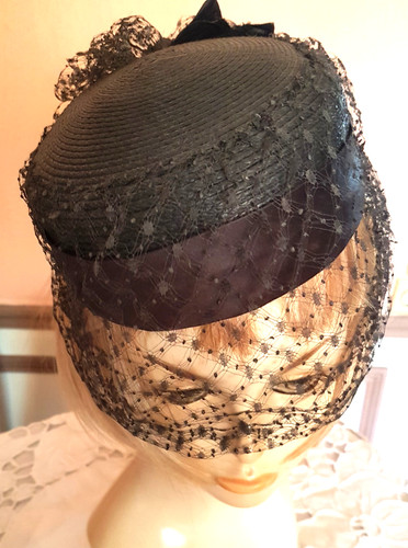 Chapeau début xxe paille - , en