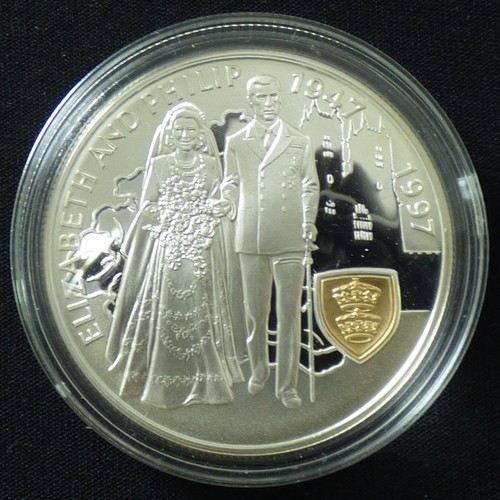 Falkland 1997 golden - 5$,