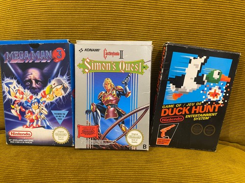 Lot boîtes jeux nintendo - lot,
