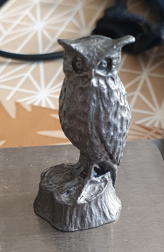 Figurine chouette hibou en - figurine, chouette,