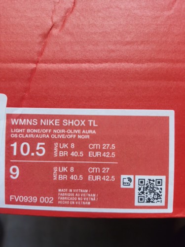 Nike shox baskets - shox, femme