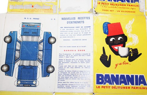 Ancienne boîte publicitaire