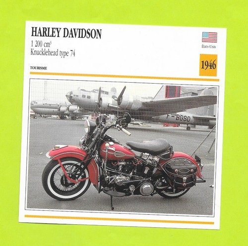 Fiche moto harley davidson - davidson,