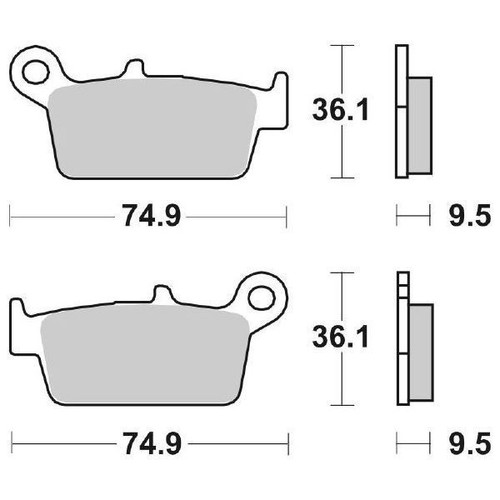 Smx 450 plaquettes - tm, f