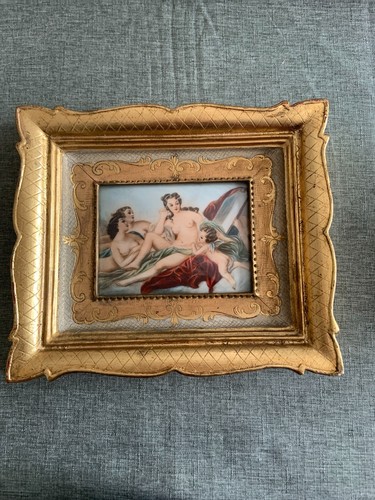 Peinture miniature ancienne - peinture,