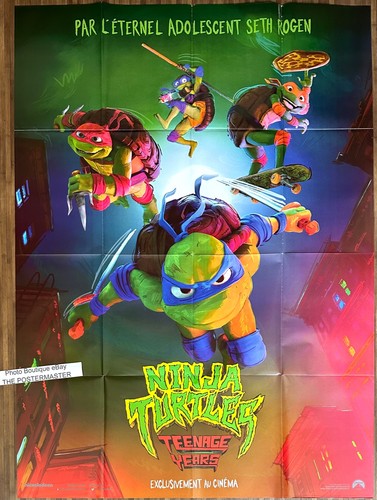 Affiche cinéma ninja turtles - affiche,