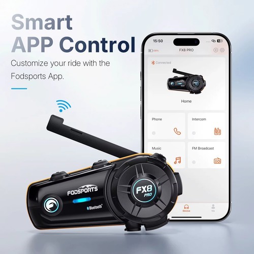 Fodsports fx8 pro intercom - fodsports,