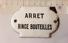 Ancienne plaque émaillée 