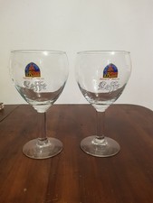 Lot de 2 grands verres Leffe