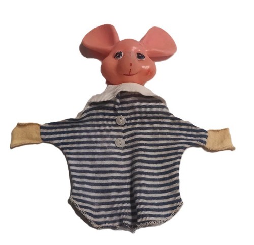Marionnette vintage topo gigio - topo,