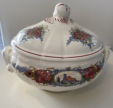 SARREGUEMINES belle soupière modèle "Obernai". Lave Vaisselle.