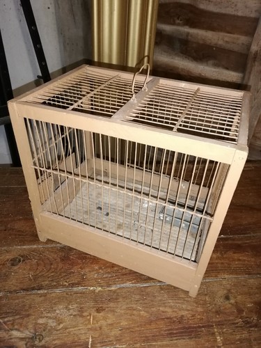 Cage oiseaux ancienne - cage,