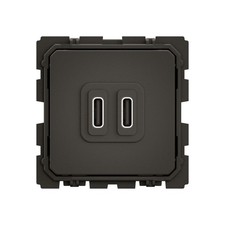 Legrand CM0154 Prise double chargeur USB Céliane Type-C 20W Power Delivery - bo