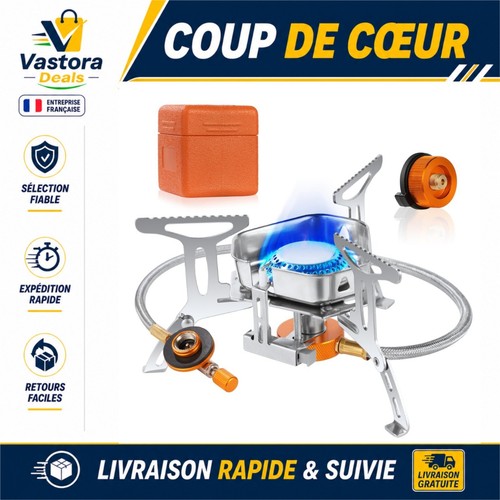 Réchaud camping gaz - de,