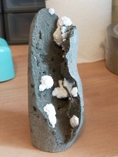 Superbe Okenite en boules géode de mine Malegaon, Maharashtra 11cm