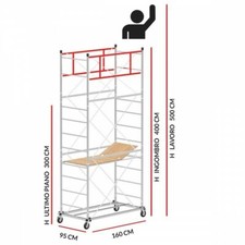 Échafaudage Galvanisé M4 LUX