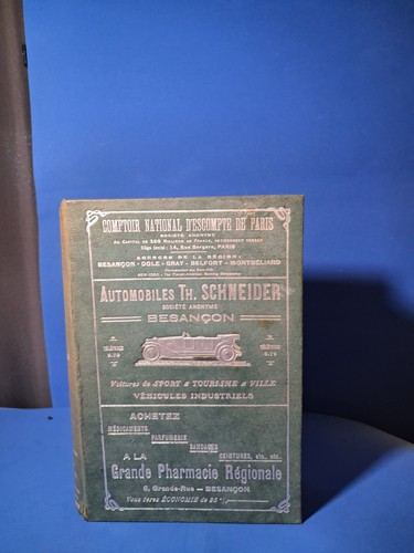 Indicateur fournier 1921 1922 - indicateur, 1921-1922
