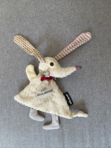 Doudou plat chien - doudou, beige
