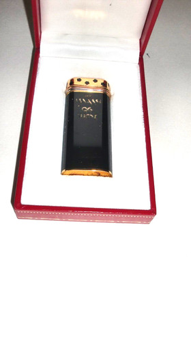 Briquet panthere cartier laque - panthere,