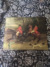 ancien tableau huile sur toile