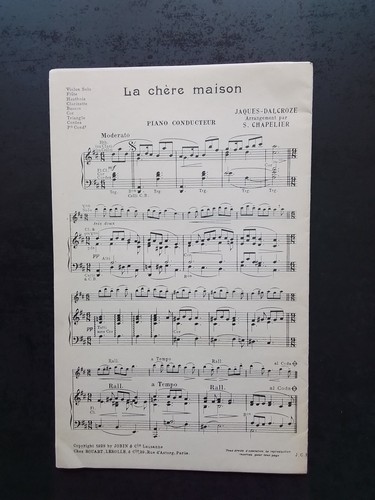 Partition ancienne piano - ancienne,