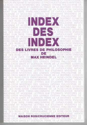 Index des livres - index, de