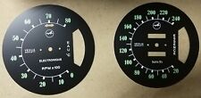 RENAULT ALPINE A110 SPEEDOMETER AND TACHOMETER DIAL