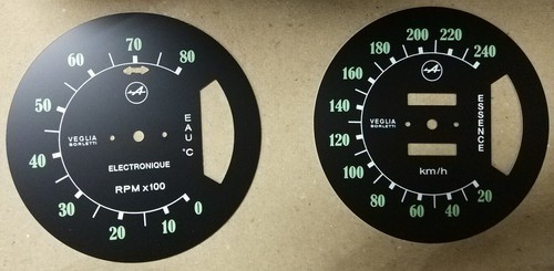 Cadran compteur vitesse - cadran,