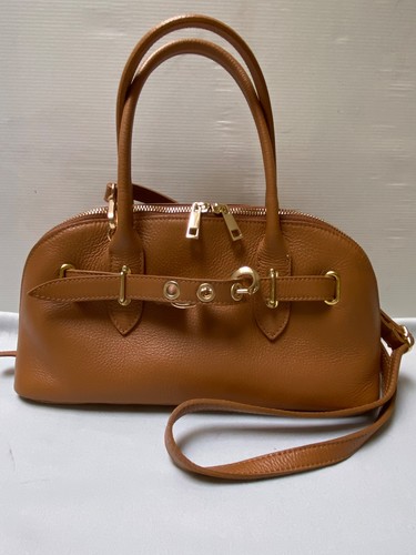 Sac cabas bowling cuir - , camel