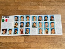 Album figurine MEXICO 70 COMPLETE sticker card cup toilet wc 1970 Pele no panini
