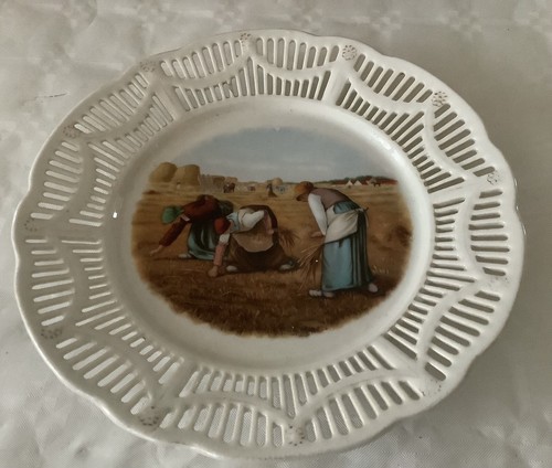 Assiette ancienne porcelaine - ancienne,
