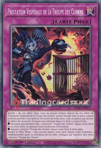 Prestation - yu-gi-oh!,