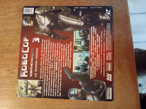 Robocop laserdisc pal - robocop, 3/
