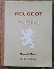 Peugeot 304 1969 Data Brochure/Brochure/Prospectus/Folleto/Opuscolo/Broszura