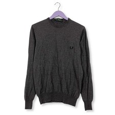 Pull Léger Fred Perry Gris