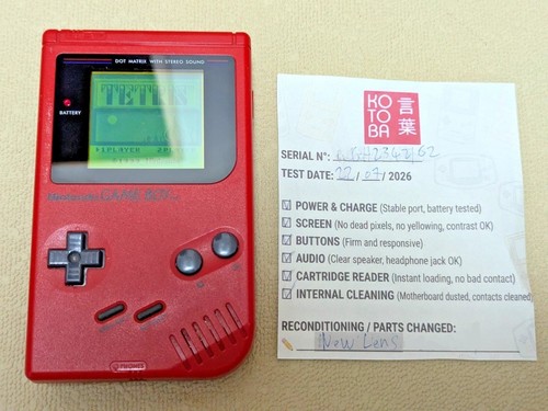 Console nintendo game - boy, red