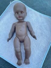 ANCIENNE POUPEE RATTI  noire de 35 cm