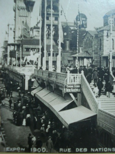Vue stéréo rue - stéréo, nations
