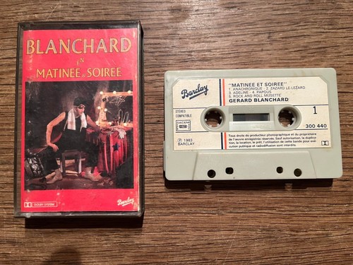 Cassette audio blanchard - audio,