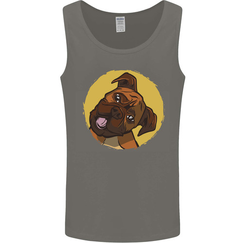 Mignon boxer chien chiot - un,