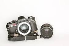 Konica Autoreflex TC Film Camera With Hexanon 50mm F1.7 Lens & Neck Strap