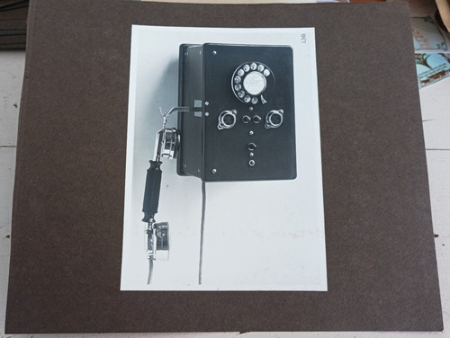 Ancienne photo telephone - photo,