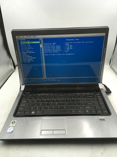 Dell studio 1535 boots to - 1535,