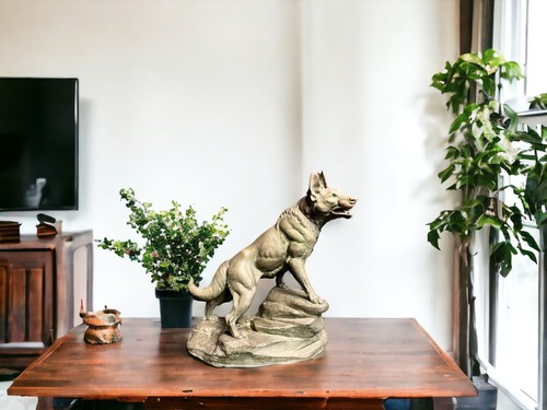 Carvin sculpture chien - sculpture,