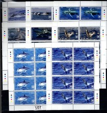 NM 8X COOK ISLANDS 2020 - MNH - WHALES - DOLPHINS