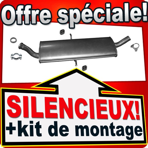 Silencieux intermédiaire pour - silencieux,