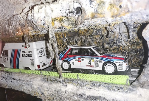 Diorama assistance rallye - assistance,