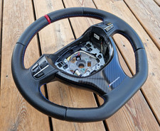 NEW FLAT BOTTOM LEATHER STEERING WHEEL PRE LCI BMW 5 Series F10 F11 F12 F13 M