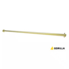 Wheelbarrow Single to Dual Wheel Steel Axle Conversion kit