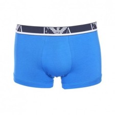 EMPORIO ARMANI BOXER HOMME TAILLE XXL COLORIS BLEU 95% COTON REF 8P715